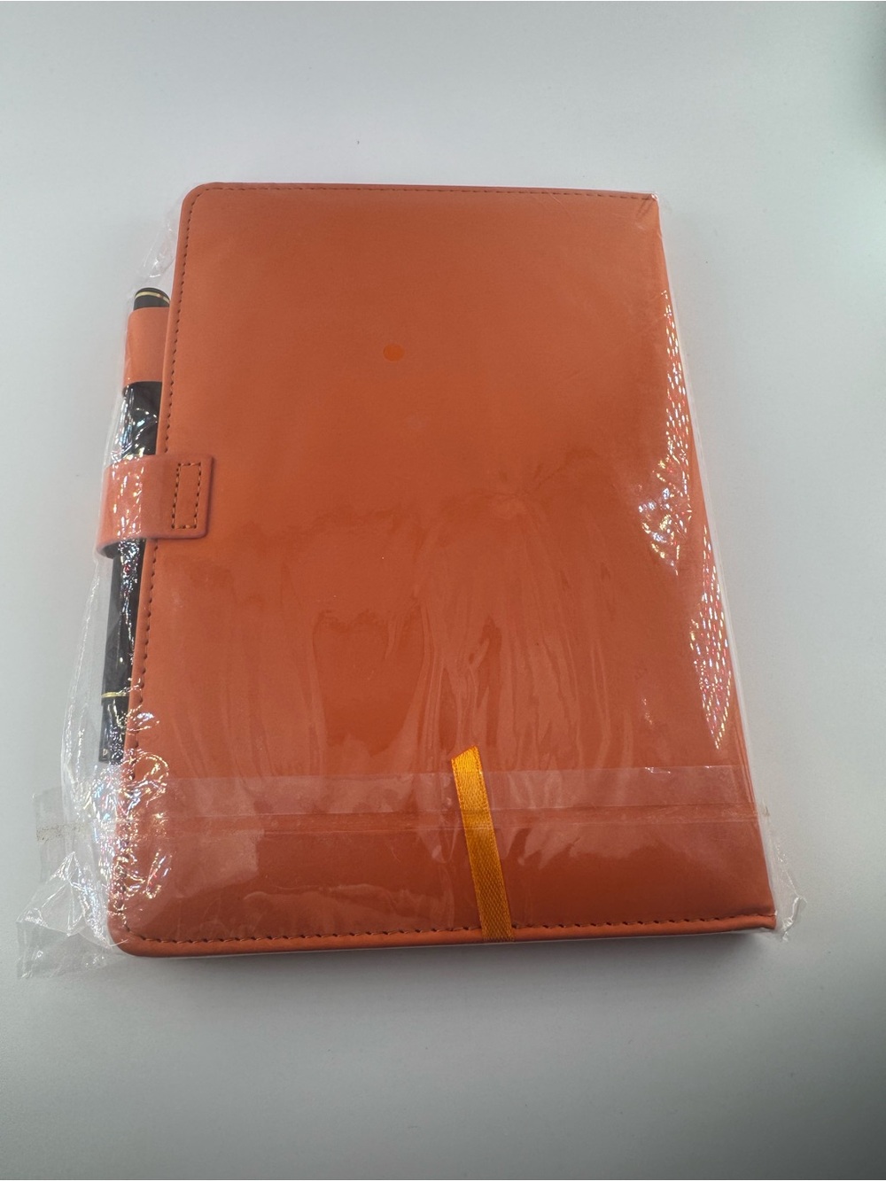 Hermès Notebook Planner Agenda & Pen Orange Leather, Hermès VIP Gift - Picture 3 of 5